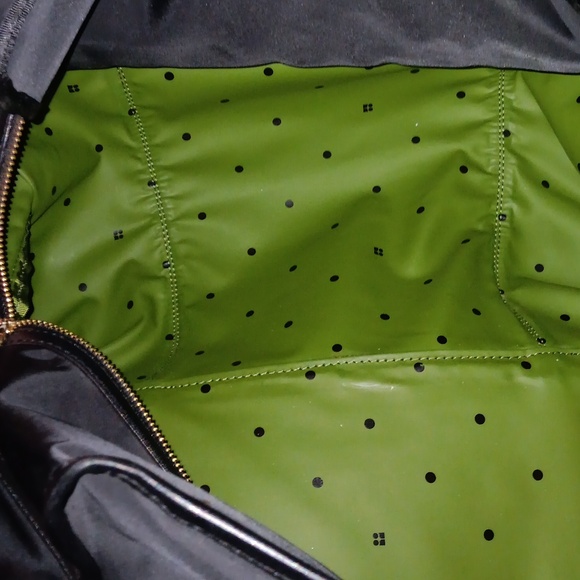 KATE SPADE LARGE BLACK NYLON WEEKENDER - Picture 9 of 9